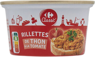 Rillettes de thon a la tomate