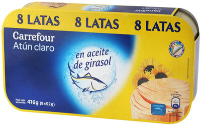 Atun claro en aceite de girasol