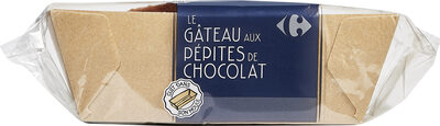 Le gâteau aux pépites de chocolat