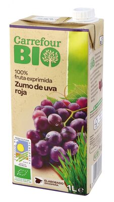 Zumo de uva roja