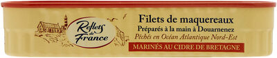 Filet de maquereau marinée au cidre de Bretagne