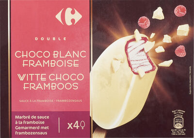 Double RASPBERRY Chocolat Blanc Framboise