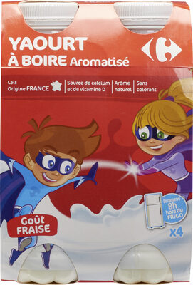 Yaourt à boire aromatisé