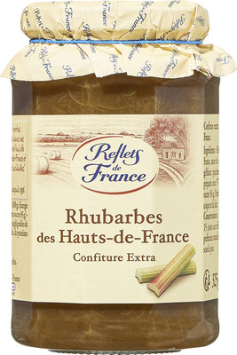 Confiture rhubarbe des Hauts-de-France