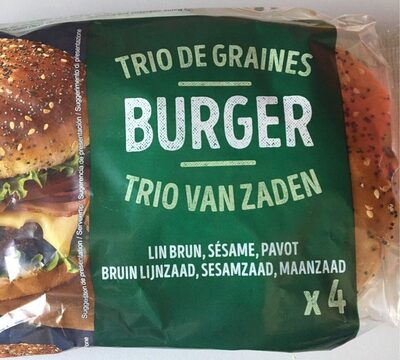Trio de graines Burger