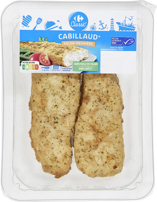Cabillaud façon meunière