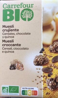 Croustillant Chocolat quinoa