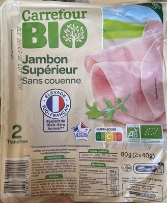 Jambon Supérieur Sans couenne