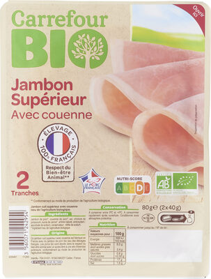 Jambon Supérieur avec couenne