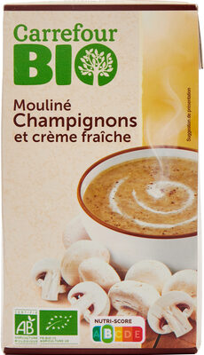 Mouliné Champignons et crème fraîche