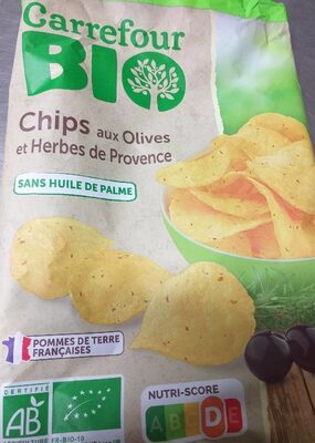 Chips aux olives et herbes de Provence