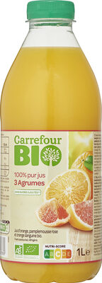 100% pur jus 3 agrumes