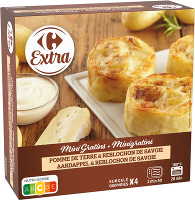 Mini Gratins Pomme de Terre & Reblochon de Savoie
