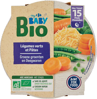 Legumes verts et pates