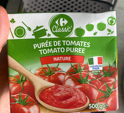 Purée de tomates nature