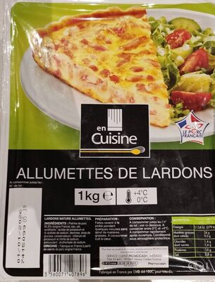 Allumettes de lardons nature