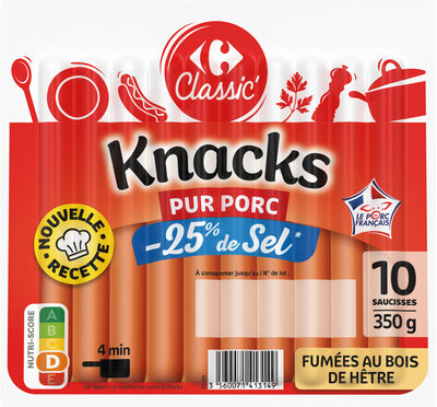 knacks Pur porc