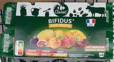 Bifidus* aux fruits