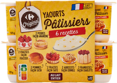 Yaourts Pâtissiers 6 recettes