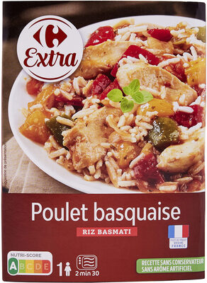 Poulet basquaise RIZ BASMATI