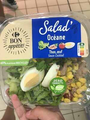 Salad' Océane Thon, œuf