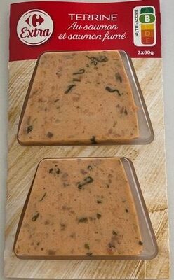 Terrine au saumon et saumon fumé