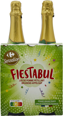 Fiestabul Jus de pomme gazéifié