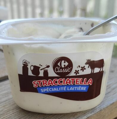 Stracciatella specialite laitiere
