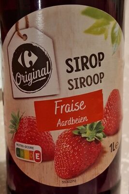 SIROP Fraise