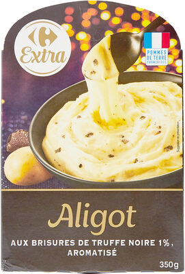 Aligot AUX BRISURES DE TRUFFE NOIRE 1%, AROMATISE