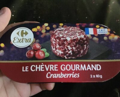 Chèvre Gourmand Cranberries