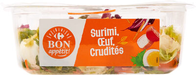 SALAD' Surimi, Œuf, Crudités