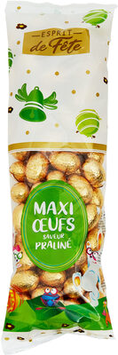 Maxi oeufs saveur praliné