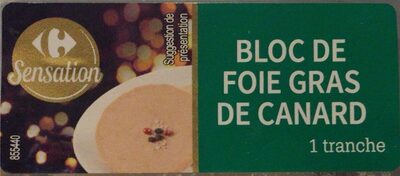 Foie gras de canard