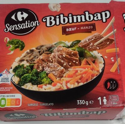 Bibimbap bœuf
