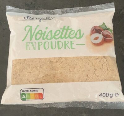 Noisettes en poudre