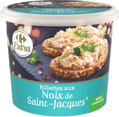 Rillettes aux noix de Saint-Jacques*