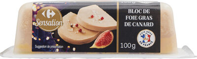 Bloc de foie gras de canard