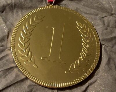 Medaille chocolat lait