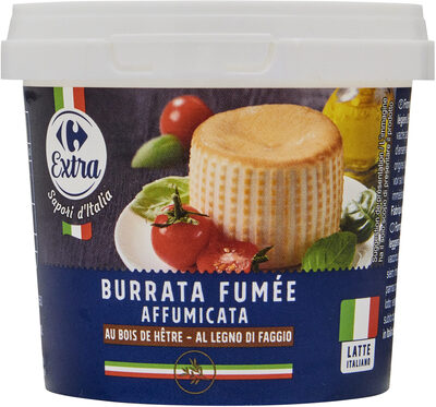 Burrata fumée