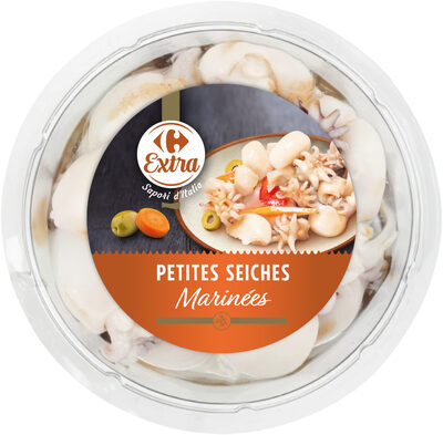 Petites seiches marinées