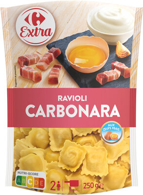 Ravioli Carbonara