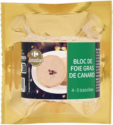 Bloc de foie gras de canard
