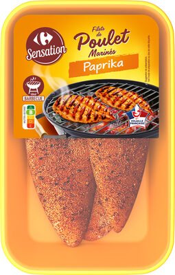 Filets de poulets marinés Paprika