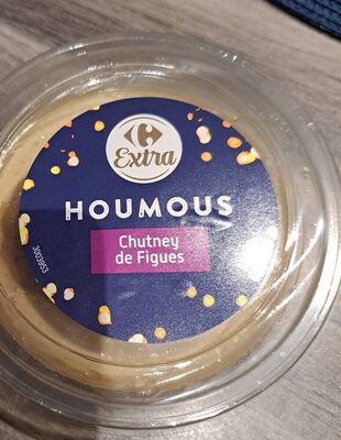 Houmous avec chênes de figues