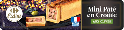 Mini paté en croûte aux olives