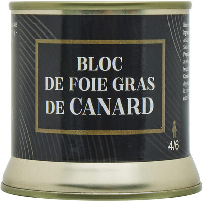 Bloc de foie gras de canard