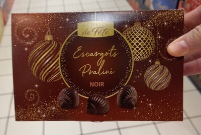 ESPRIT DE FETE Escargots Praliné Noir