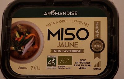 Miso Jaune non pasteurisé