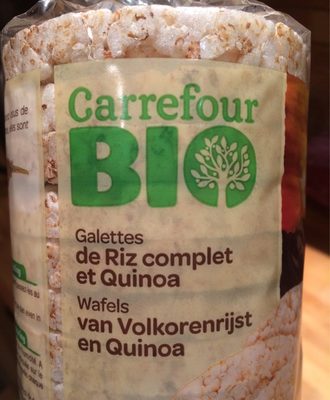 Galettes de riz complet et quinoa